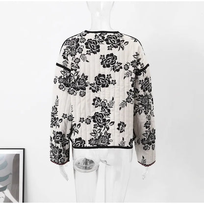 Costanza - Wendewindjacke mit Boho-Print