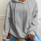 Damen Kapuze Winter Sweatshirt | Langarm