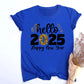 Hello 2025 - Modisches T-Shirt