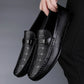 Italienischer Herrenloafer aus echtem Leder