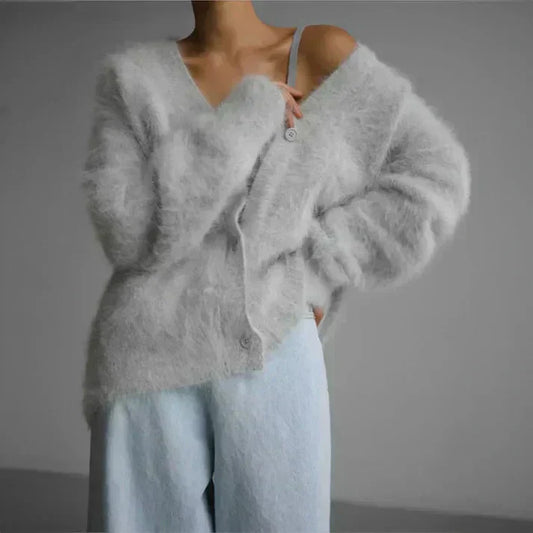 Cardigan mit Knöpfen – Sanfte Eleganz mit entspannter Raffinesse