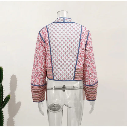 Costanza - Wendewindjacke mit Boho-Print