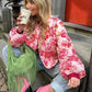 Rosa Steppjacke - Taytum
