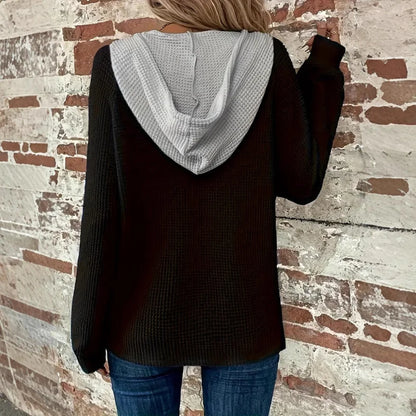 Kuscheliges Winter-Sweatshirt für Damen | Mit Kapuze