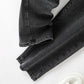 Schwarze High-Waist Jeans - Sophia