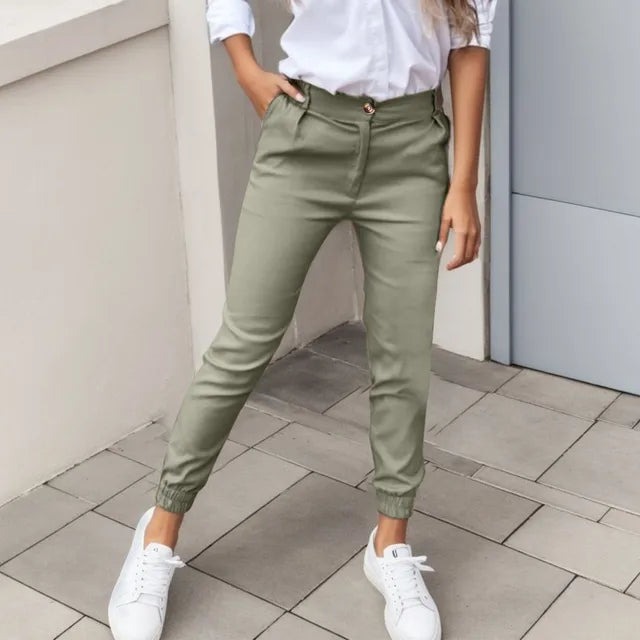 Beige Jogginghosen - Laura