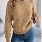 Strukturierter Pullover – Kühnes Selbstvertrauen mit ausdrucksvoller Eleganz
