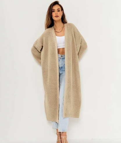 Damen Cardigan mit Offene Vorderseite | Lassig