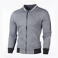 Keda - herren-sweatshirt mit reißverschluss und stehkragen