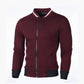 Keda - herren-sweatshirt mit reißverschluss und stehkragen
