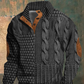 Casual Knopf-Cardigan Dunkelrot - Max