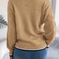 Strukturierter Pullover – Kühnes Selbstvertrauen mit ausdrucksvoller Eleganz