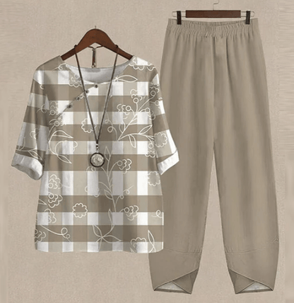 Vera – entspanntes und bequemes zweiteiliges outfit