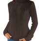 Zuzanna - Eleganter Damen-Rollkragenpullover