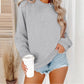 Damen Lässig Winter Sweatshirt | Rundhalsausschnitt