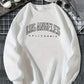 Unisex Bedrucktes Winter-Sweatshirt | Rundhalsausschnitt