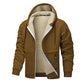 Herren Lässig Fleece Jacke | Winter