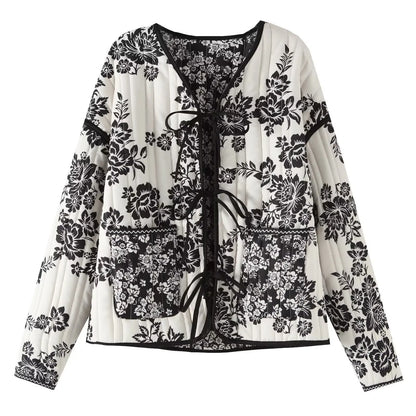 Costanza - Wendewindjacke mit Boho-Print