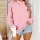 Damen Lässig Winter Sweatshirt | Rundhalsausschnitt