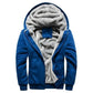 Herren Fleece Steppjacke | Mit Kapuze