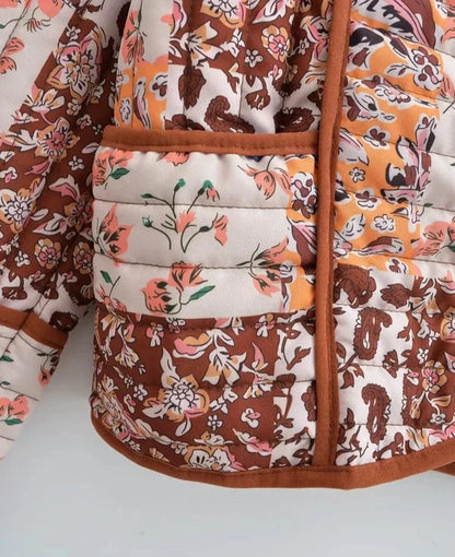 Gemusterte Steppjacke - Bailee