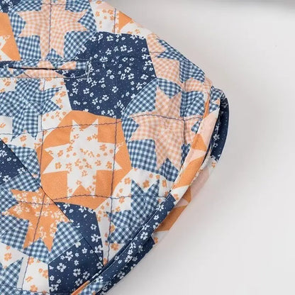 Blaue Wende-Steppjacke - Josefine