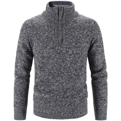 Lässiger Halb-Reißverschluss Thermopullover - Montoya