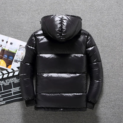 Herren Daunen Jacke Mit Kapuze | Winter
