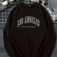 Unisex Bedrucktes Winter-Sweatshirt | Rundhalsausschnitt