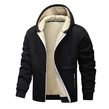 Herren Lässig Fleece Jacke | Winter