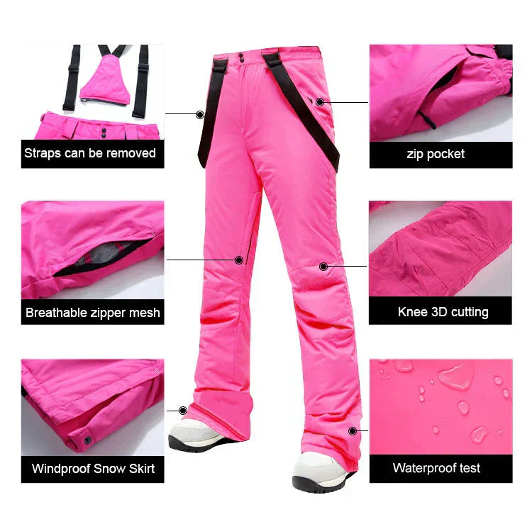 Brier | Ski Winter Schneehose Frauen