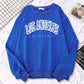 Damen-Sweatshirt mit Rundhalsausschnitt | Übergroß