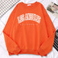 Damen-Sweatshirt mit Rundhalsausschnitt | Übergroß