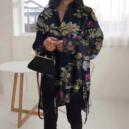 "Aleyna" Oversized Hemdbluse