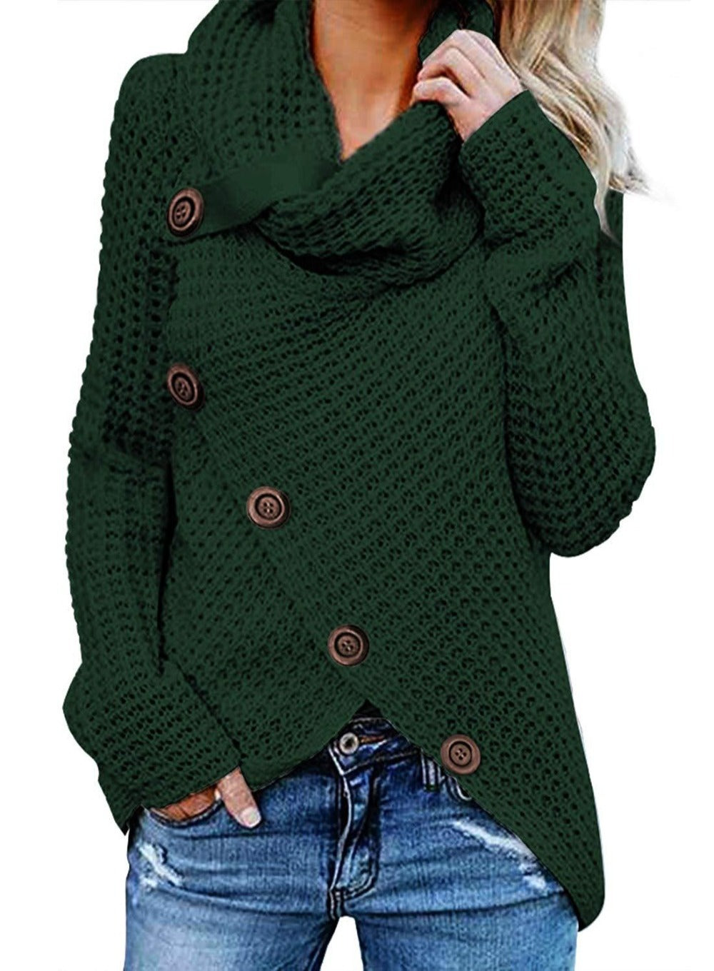 "Barbara" Modische Strickjacke