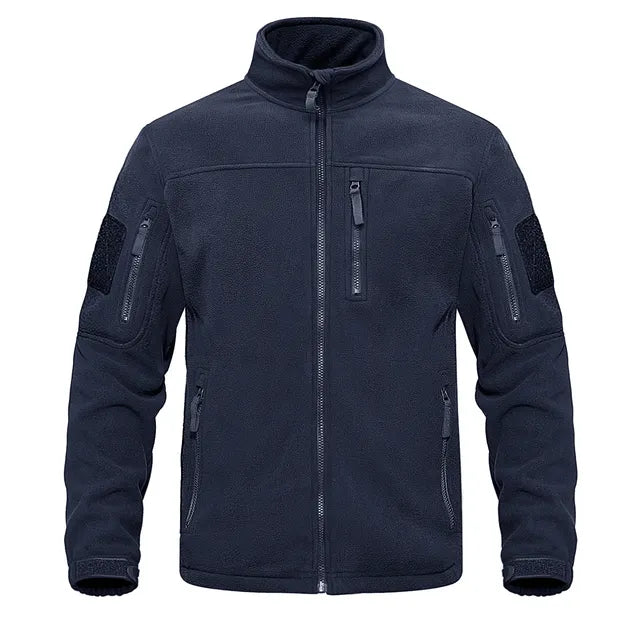 Elias - Zip Up Langarm Fleece Herrenjacke