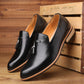 Elegante Herren Leder Loafer