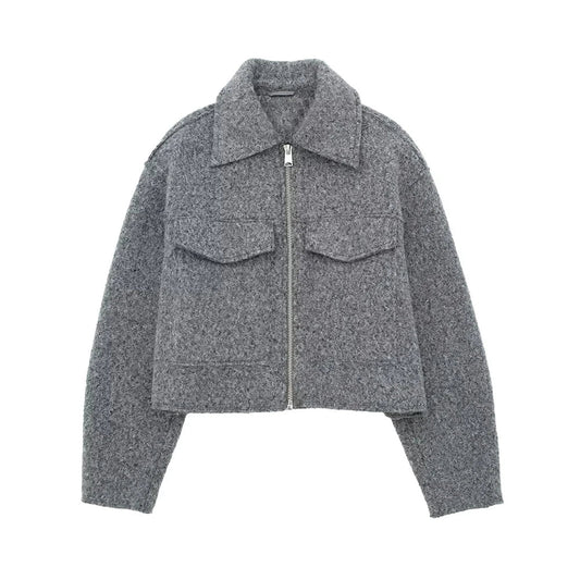 Calixta - Cityscape Stylische Kurzjacke