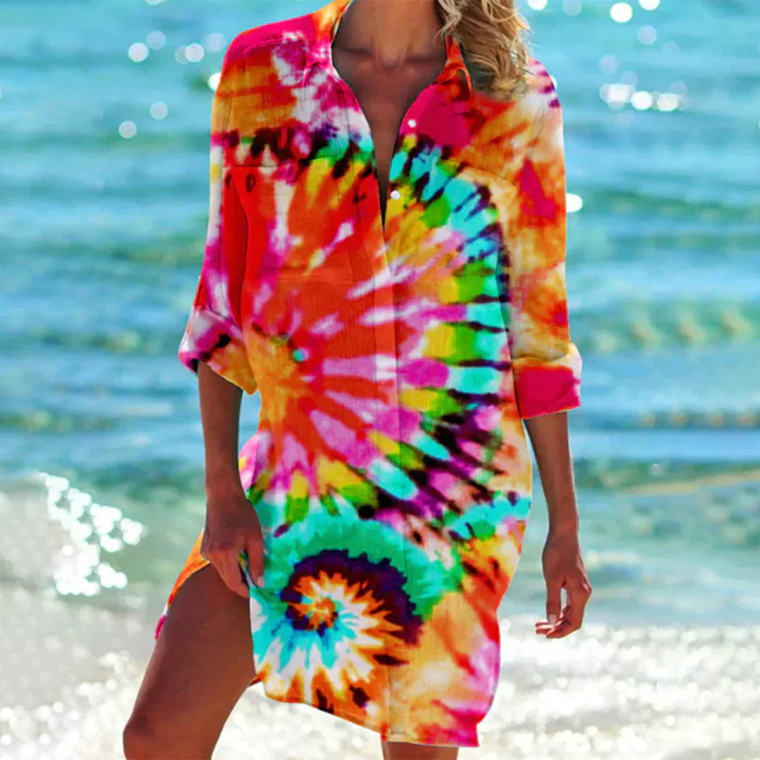 Elena - Sommerliches Hemdkleid