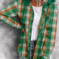 Halma - Locker Karierte Strickjacke
