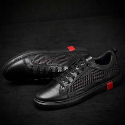 Hochwertige Herren Leder Sneakers