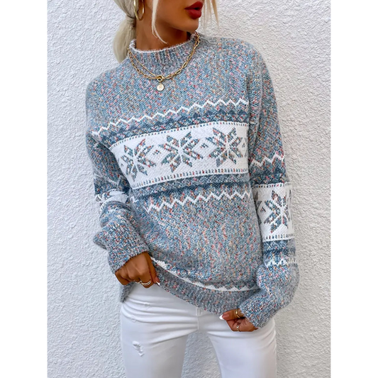 Louise | Damen Herbst Lässig Pullover | Winter