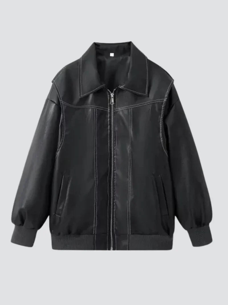 Klassisch Lederjacken - Sasha