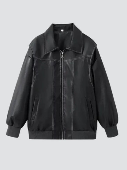 Klassisch Lederjacken - Sasha