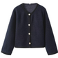 Leichte Warme Damen-Strickjacke | Langarm