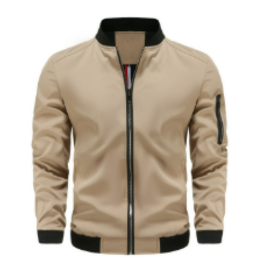 Bomberjacke Mit Reißverschluss Für Herren | Klassisch