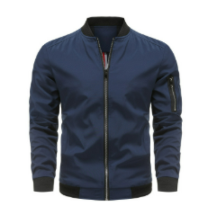 Bomberjacke Mit Reißverschluss Für Herren | Klassisch