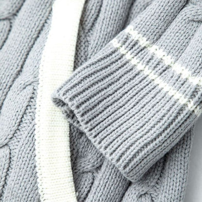 Calliope - Gestrickte Bomberjacke für Damen