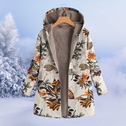 Einzigartiges Blumenoutfit für den Winter - Sahara