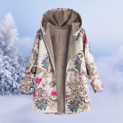 Einzigartiges Blumenoutfit für den Winter - Sahara